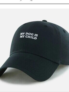 Baseball Hat My Dog Is My Child Adjustable New